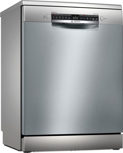 Bosch SMS4ECI14E Serie|4 Szabadonálló mosogatógép | 13 teríték | Wifi | VarioDrawer | Flex kosarak | EfficientDry | Silver-inox | 60 cm