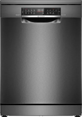 BOSCH SMS6ECC12E Serie|6 Szabadonálló mosogatógép | 60 cm | Fekete nemesacél