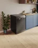 BOSCH SMS6ECC12E Serie|6 Szabadonálló mosogatógép | 60 cm | Fekete nemesacél