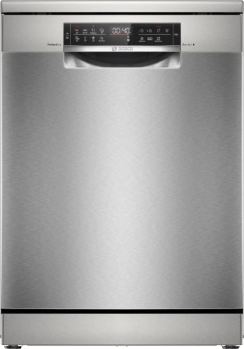 BOSCH SMS6ZCI16E Serie|6 Szabadonálló mosogatógép | 14 teríték | Wifi | VarioDrawer | Max Flex | RackMatic | PerfectDry Zeolith szárítás | Silver-inox | 60 cm