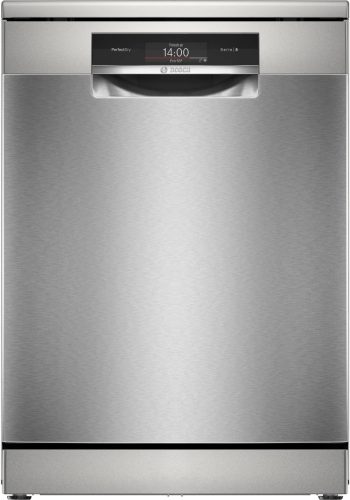 BOSCH SMS8TCI01E Serie|8 Szabadonálló mosogatógép | 14 teríték | Wifi | VarioDrawer | Max Flex | RackMatic | PerfectDry Zeolith szárítás | Silver-inox | 60 cm