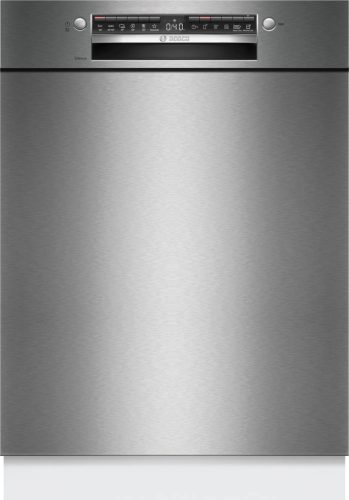 BOSCH SMU4HVS00E Serie|4 Pult alá beépíthető mosogatógép | Nemesacél | 60 cm