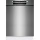 BOSCH SMU4HVS00E Serie|4 Pult alá beépíthető mosogatógép | Nemesacél | 60 cm