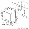 BOSCH SMV46KX04E Serie|4 Teljesen beépíthető mosogatógép | 60 cm
