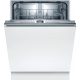 BOSCH SMV4HTX31E Serie|4 Teljesen beépíthető mosogatógép | 12 teríték | Wifi | Vario evőeszköz kosár | RackMatic | InfoLight | Extra Dry | 60 cm