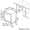 BOSCH SMV8YCX02E Serie|8 Teljesen beépíthető mosogatógép | 60 cm