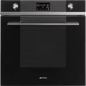  SMEG KOMBINÁLT MIKROHULLÁMÚ SÜTŐ,Linea design, 11+1 funkció, LCD kijelző, feketeüveg