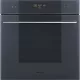 SMEG HŐLÉGKEVERÉSES SÜTŐ, Linea design, Galileo, 60 cm, ES LCD, neptune szürke üveg