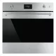 SMEG KOMBINÁLT SÜTŐ, GŐZFUNKCIÓVAL, Classica design, Galileo, 60 cm, CS LCD, inox