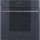 SMEG PIROLITIKUS HŐLÉGKEVERÉSES SÜTŐ, Linea design, Galileo, 60 cm, ES LCD, neptune szürke üveg