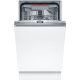 BOSCH SPH4EMX24E Serie|4 Teljesen beépíthető mosogatógép | 10 teríték | Wifi | VarioDrawer | RackMatic | InfoLight | VarioHinge | EfficientDry | 45 cm