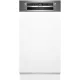 BOSCH SPI4HMS13E Serie|4 Beépíthető kezelőpaneles mosogatógép | 45 cm