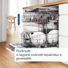 Bosch SPI6EMS23E Serie|6 Beépíthető kezelőpaneles mosogatógép | 10 teríték | Wifi | VarioDrawer | RackMatic | EfficientDry | 45 cm