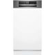 BOSCH SPI6YMS14E Serie|6 Beépíthető kezelőpaneles mosogatógép | 45 cm