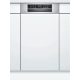 Bosch SPI6YMS17E Serie|6 Beépíthető kezelőpaneles mosogatógép | 10 teríték | Wifi | VarioDrawer | VarioFlex | RackMatic | PerfectDry Zeolith szárítás | 45 cm