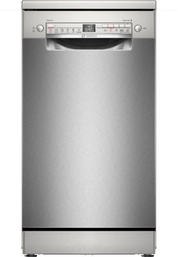 BOSCH SPS2HMI58E Serie|2 Szabadonálló mosogatógép | Silver-inox | 45 cm