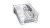BOSCH SPS2XMI04E Serie|2 Szabadonálló mosogatógép | Silver-inox | 45 cm