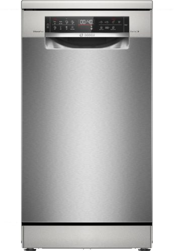 BOSCH SPS6EMI21E Serie|6 Szabadonálló mosogatógép | Silver-inox | 45 cm