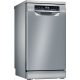 BOSCH SPS6EMI23E Serie|6 Szabadonálló mosogatógép | 10 teríték | Wifi | VarioDrawer | RackMatic | EfficientDry | Silver-inox | 45 cm