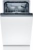 BOSCH SPV2XMX01E Serie|2 Teljesen beépíthető mosogatógép | 10 teríték | Wifi | VarioDrawer | RackMatic | Extra Dry | 45 cm