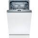 BOSCH SPV4XMX16E Serie|4 Teljesen beépíthető mosogatógép | 10 teríték | Wifi | VarioDrawer | RackMatic | InfoLight | Extra Dry | 45 cm