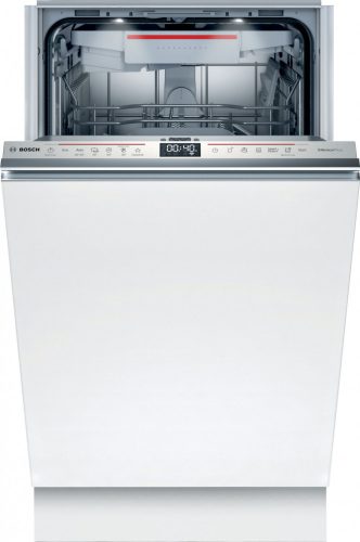 Bosch SPV6EMX11E Serie|6 Teljesen beépíthető mosogatógép | 10 teríték | Wifi | VarioDrawer | RackMatic | TimeLight | EfficientDry | 45 cm