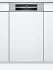Bosch SRI4HKS53E Serie|4 Beépíthető kezelőpaneles mosogatógép | 9 teríték | RackMatic | Extra Dry | 45 cm
