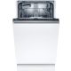 BOSCH SRV2HKX39E Serie|2 Teljesen beépíthető mosogatógép | 9 teríték | Extra Dry | InfoLight | 45 cm