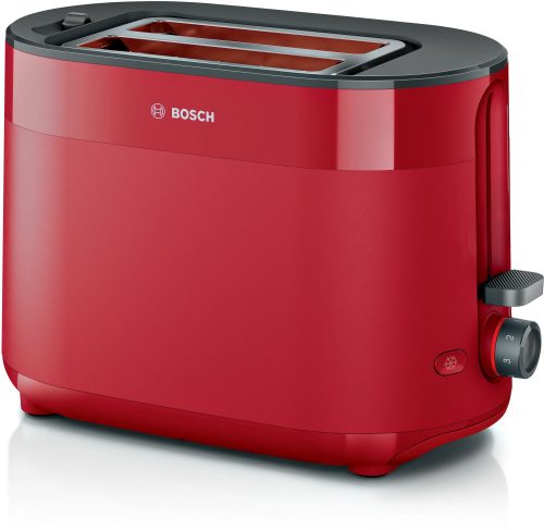 BOSCH TAT2M124 Kompakt kenyérpirító | 970 W | Piros