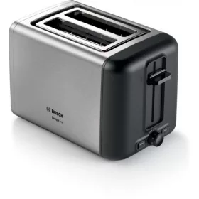   BOSCH TAT3P420 Kompakt kenyérpirító | DesignLine | 970 W | Nemesacél