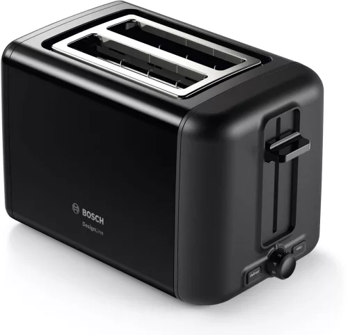 Bosch TAT3P423 kenyérpirító, 2 szeletes, DesignLine, fekete