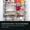 AEG TC7CS181DS beépíthető alulfagyasztós hűtőszekrény | NoFrost | 186/62 l | 177 cm