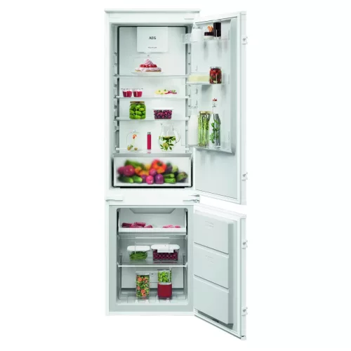 AEG TC7CS18GES beépíthető alulfagyasztós hűtőszekrény | NoFrost | 186/62 l | 177 cm