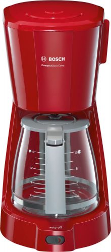 Bosch TKA3A034 Kávéfőző | CompactClass Extra | Piros