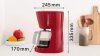 Bosch TKA3A034 Kávéfőző | CompactClass Extra | Piros