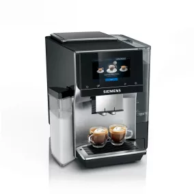   SIEMENS TQ717R03 Teljesen automata kávéfőző | EQ700 | Nemesacél/Fekete | Kivehető víztartály | 19 bar