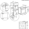 AEG TU5PB431SB SurroundCook beépíthető sütő, Wifi, pirolitikus