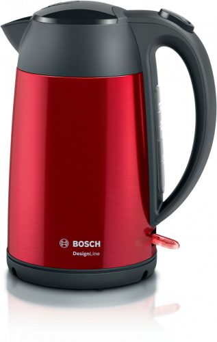 BOSCH TWK3P424 Vízforraló | DesignLine | 1.7 l | 2400 W | Piros