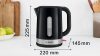 Bosch TWK6A513 Vízforraló | 1.7 l | 2200 W | Fekete
