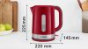 Bosch TWK6A514 Vízforraló | 1.7 l | 2200 W | Vörös