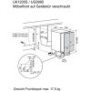 Electrolux UK1205SR Munkapult alá beépíthető hűtőszekrény | OptiSpace | 111 l | 81.5 cm magas | 59.6 cm széles