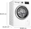 BOSCH WAN24266BY Serie|4 Elöltöltős mosógép  