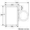 Bosch WAX32K03BY Serie|8 Elöltöltős mosógép | i-Dos | 4D WashSystem | SpeedPerfect | 10 kg | 1600 f/perc | LCD
