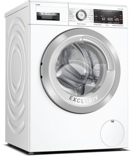 BOSCH WAX32KH4BY Serie|8 Elöltöltős mosógép | Wifi | i-Dos | 4D WashSystem | SpeedPerfect | 10 kg | 1600 f/perc | LCD