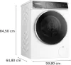 BOSCH WGB266A4BY Serie|8 Elöltöltős mosógép  