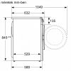 BOSCH WGG14402BY Serie|6 Elöltöltős mosógép 