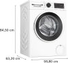 BOSCH WGG2540NBY Serie|6 Elöltöltős mosógép  