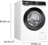 BOSCH WNG25401BY Serie|6 Mosó-szárítógép, 10,5/6 kg, 1400 f/p