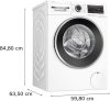 BOSCH WNG254A0BY Serie|6 Mosó-szárítógép 