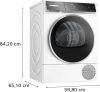 BOSCH WQB246DNBY Serie|8 Hőszívattyús szárítógép    